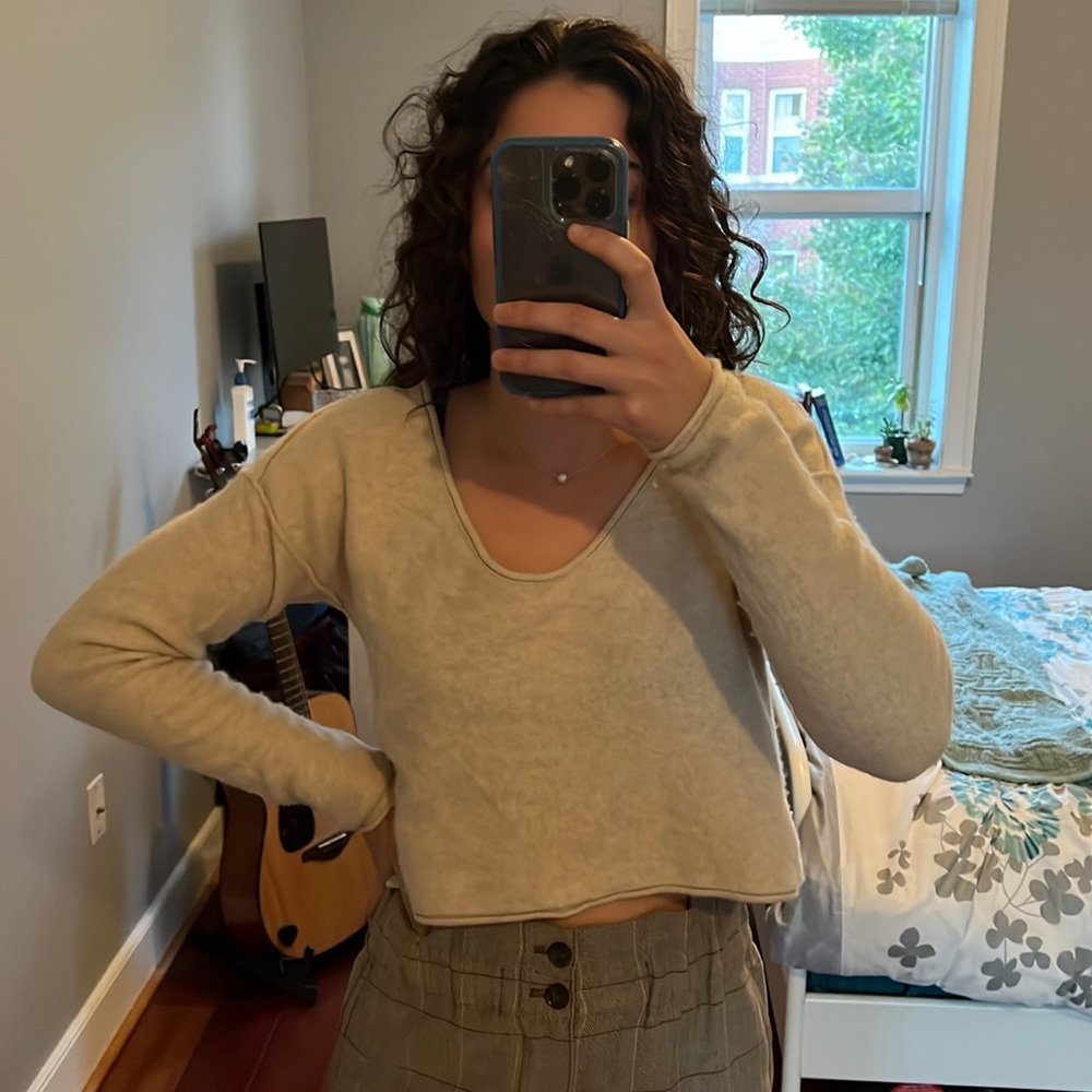 Free people cashmere sweater